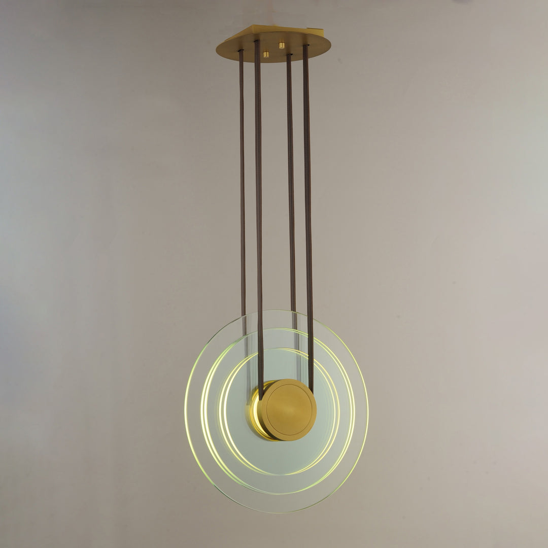 Stratum 1-Light LED Pendant by Studio M Lighting – lifestyle