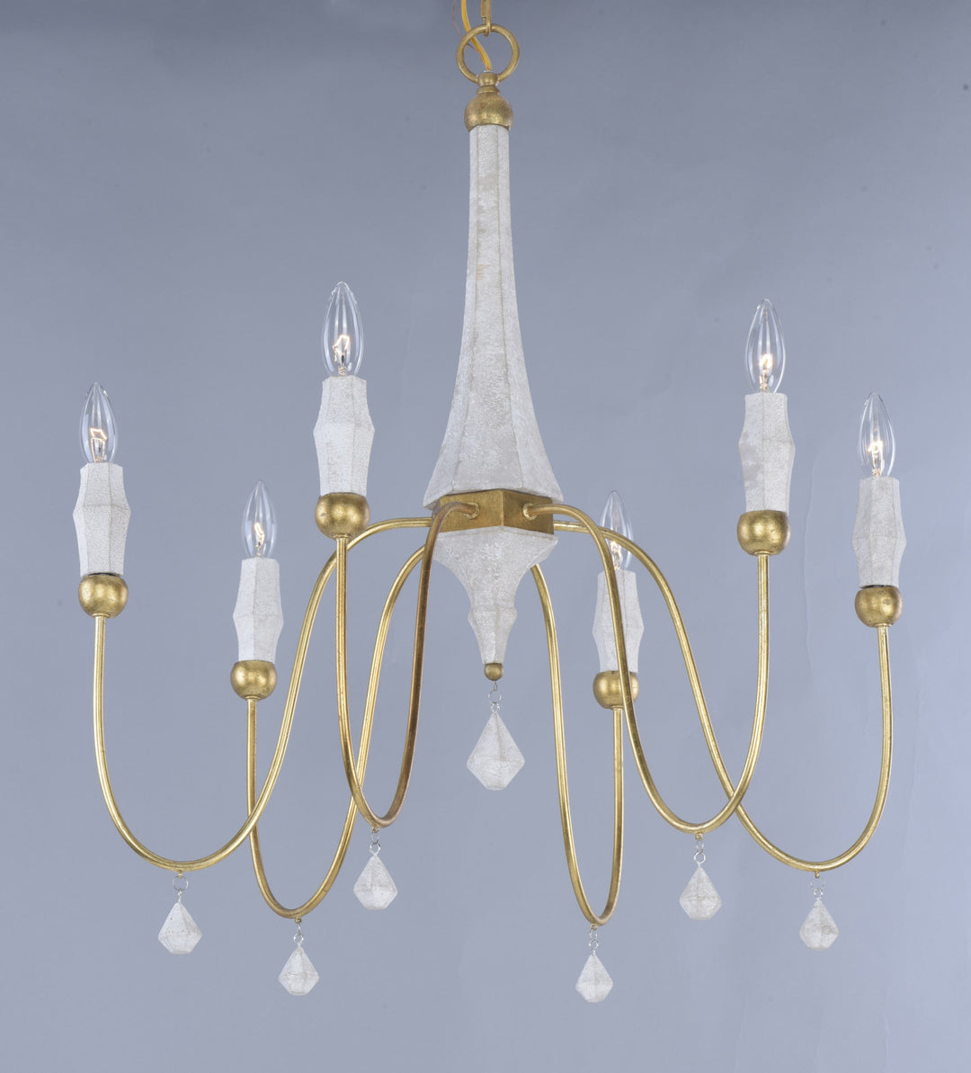 Brut 6-Light Chandelier by Studio M Lighting – lifestyle