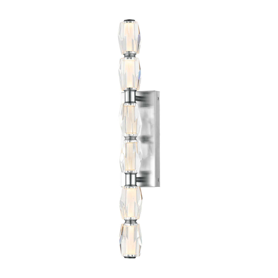 Dolce Vita 30" LED Sconce by Studio M Lighting in Polished Chrome