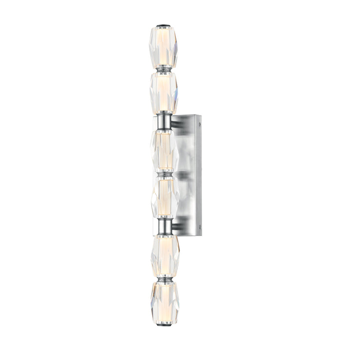 Dolce Vita 30" LED Sconce by Studio M Lighting in Polished Chrome