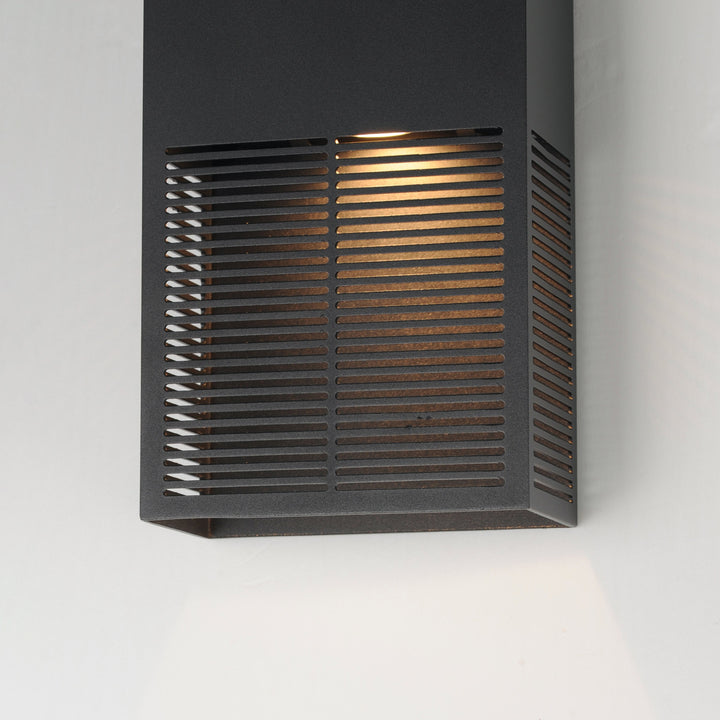 Grate 18 LED Outdoor Wall Sconce by Studio M Lighting – lifestyle