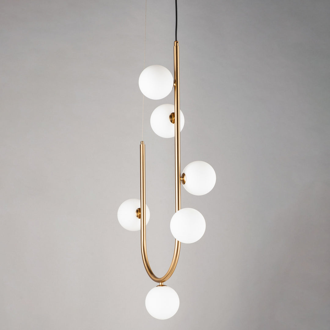 Contour 6-Light Cord Hung Pendant by Studio M Lighting – lifestyle