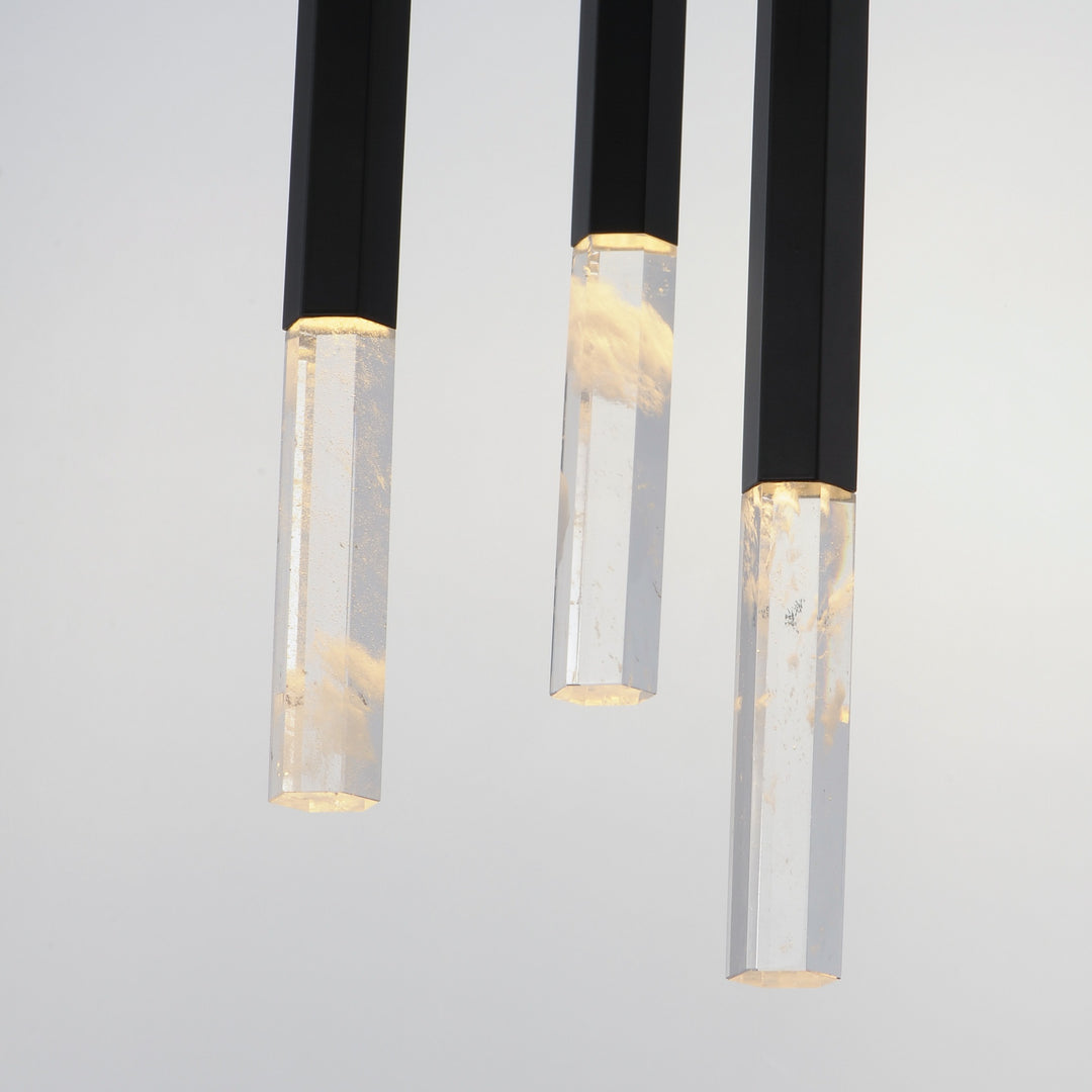 Diaphane LED 3-Light Pendant by Studio M Lighting – lifestyle