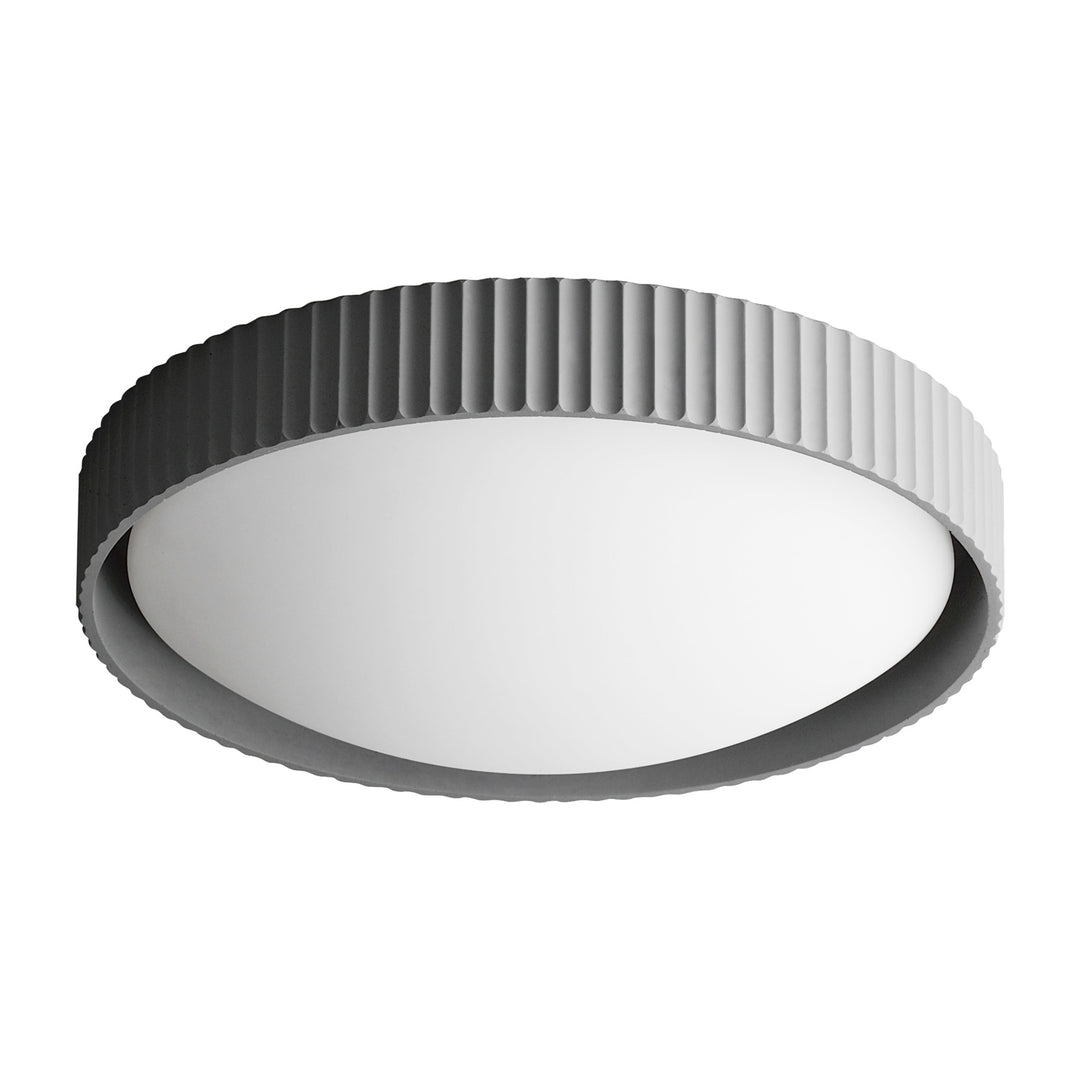 Souffle 18 LED Flush Mount by Studio M Lighting in Gray