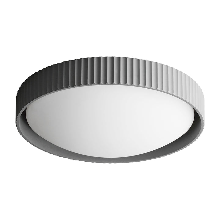 Souffle 18 LED Flush Mount by Studio M Lighting in Gray