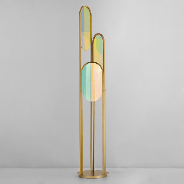 Trance 3-Light LED Floor Lamp by Studio M Lighting – lifestyle
