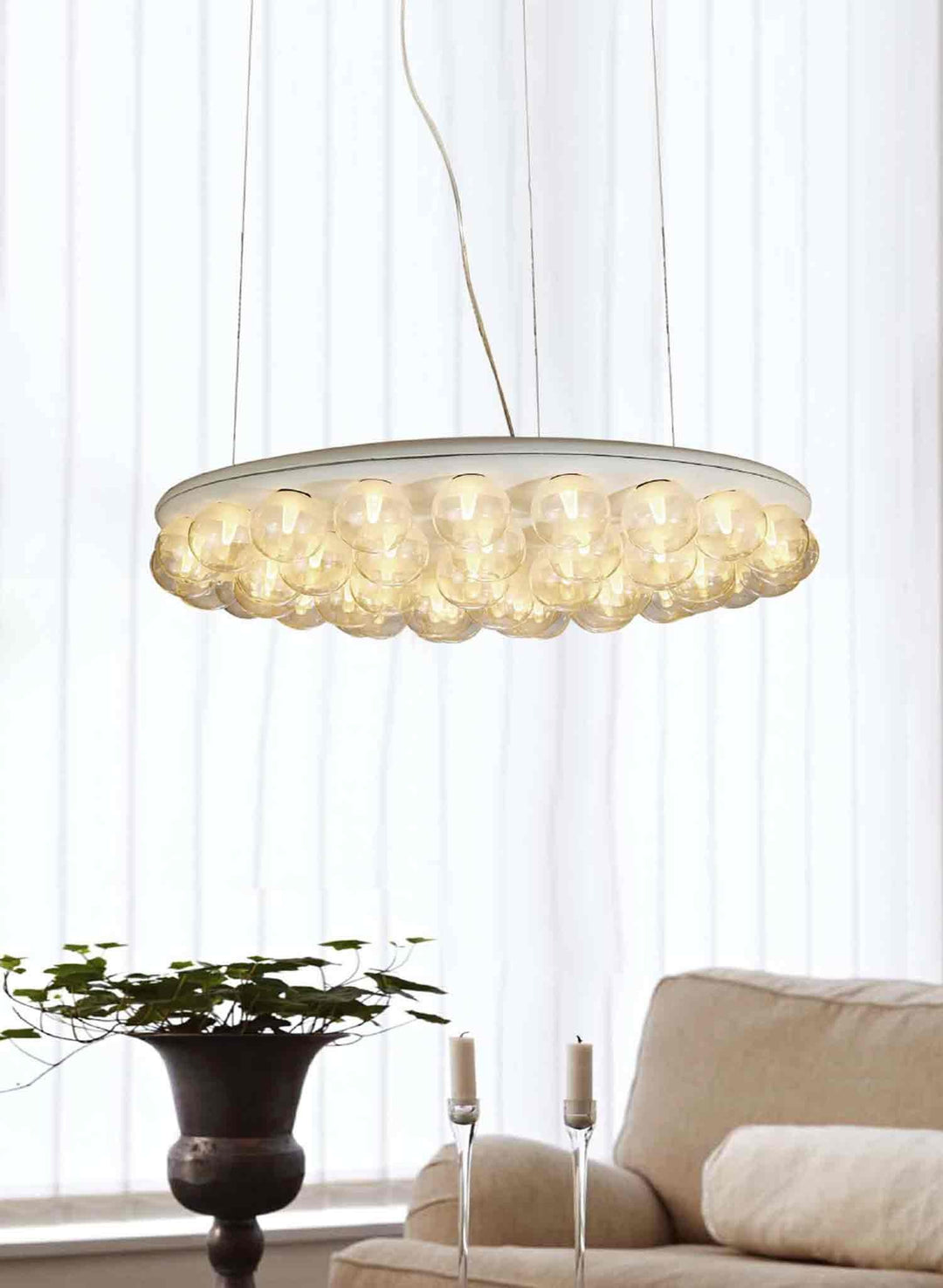 Ruby Pendant Lamp by Whiteline Modern Living – lifestyle