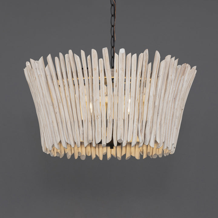 Baywood 30 DriftWood Chandelier by Studio M Lighting – lifestyle