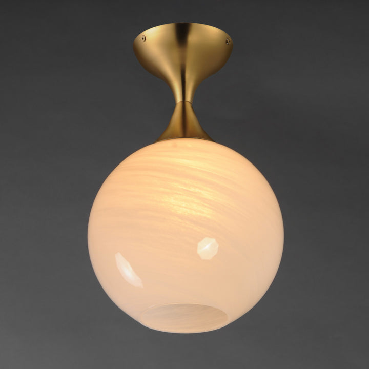 Neve Flush Mount by Studio M Lighting – lifestyle