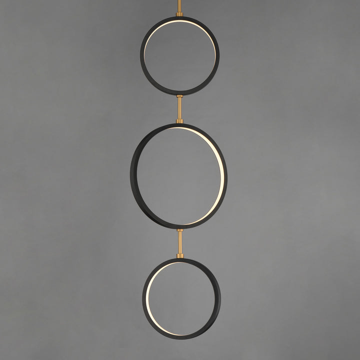 Hoopla 3-Light LED Pendant by Studio M Lighting – lifestyle