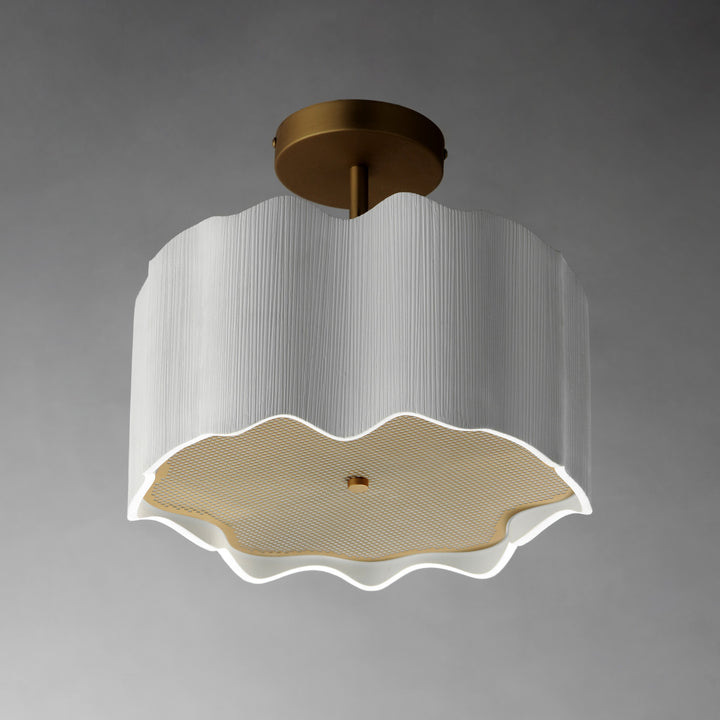 Curtain Call Semi-Flush Mount by Studio M Lighting – lifestyle
