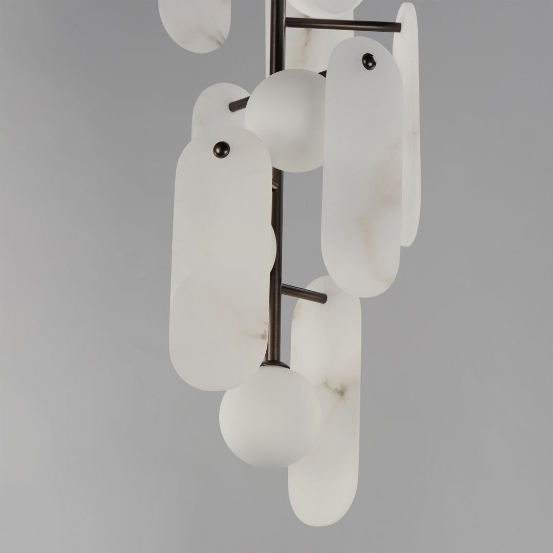 Megalith - Stone Megalith 5-Light Vertical Pendant by Studio M Lighting – lifestyle