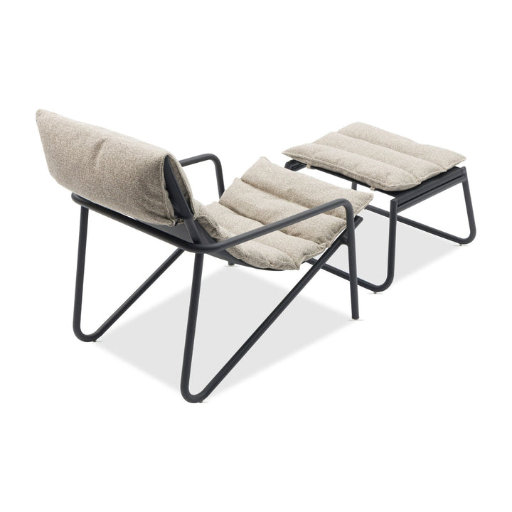Coast Chair and Ottoman by Whiteline Modern Living