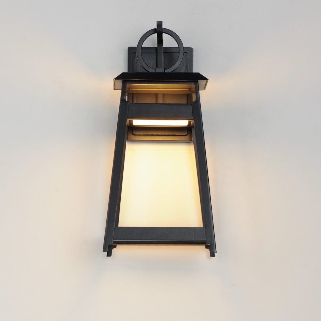 Pagoda Medium LED Outdoor Sconce by Studio M Lighting – lifestyle