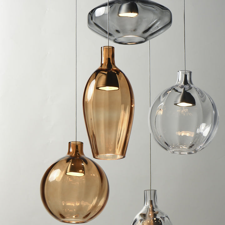Ray Dance 5-Light LED Multi-Pendant by Studio M Lighting – lifestyle