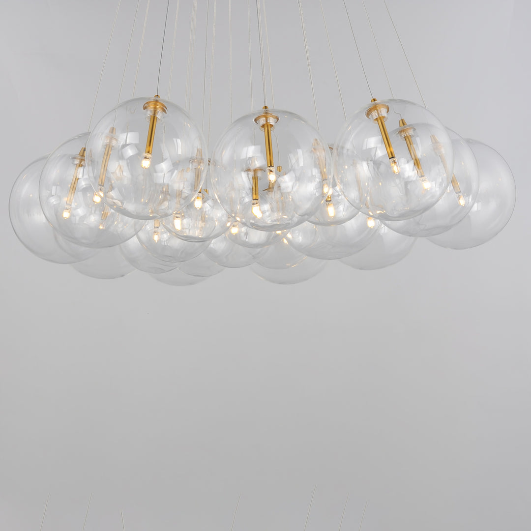 Burst 20-Light LED Pendant by Studio M Lighting – lifestyle