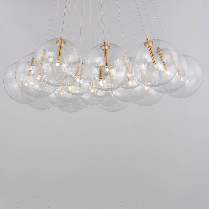 Burst 20-Light LED Pendant by Studio M Lighting – lifestyle