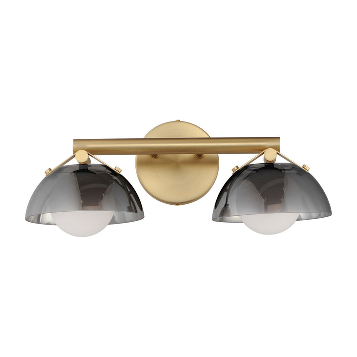 Domain 2-Light Wall Sconce by Studio M Lighting in Natural Aged Brass