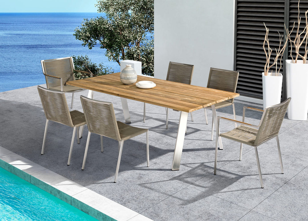 Rhea Outdoor Dining Chair by Whiteline Modern Living – lifestyle