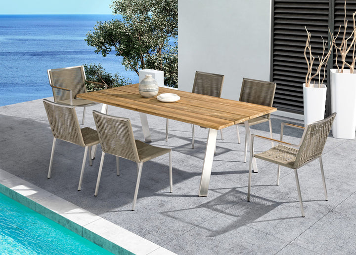 Rhea Outdoor Dining Chair by Whiteline Modern Living – lifestyle