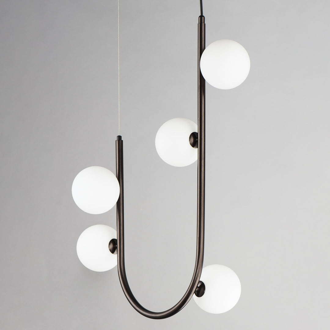 Contour 5-Light Cord Hung Pendant by Studio M Lighting – lifestyle