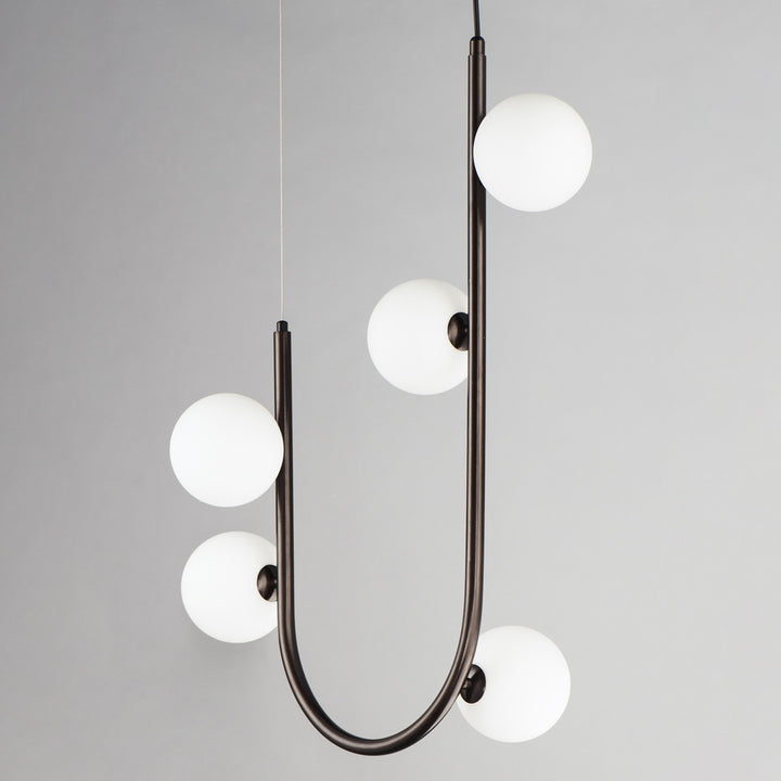 Contour 5-Light Cord Hung Pendant by Studio M Lighting – lifestyle