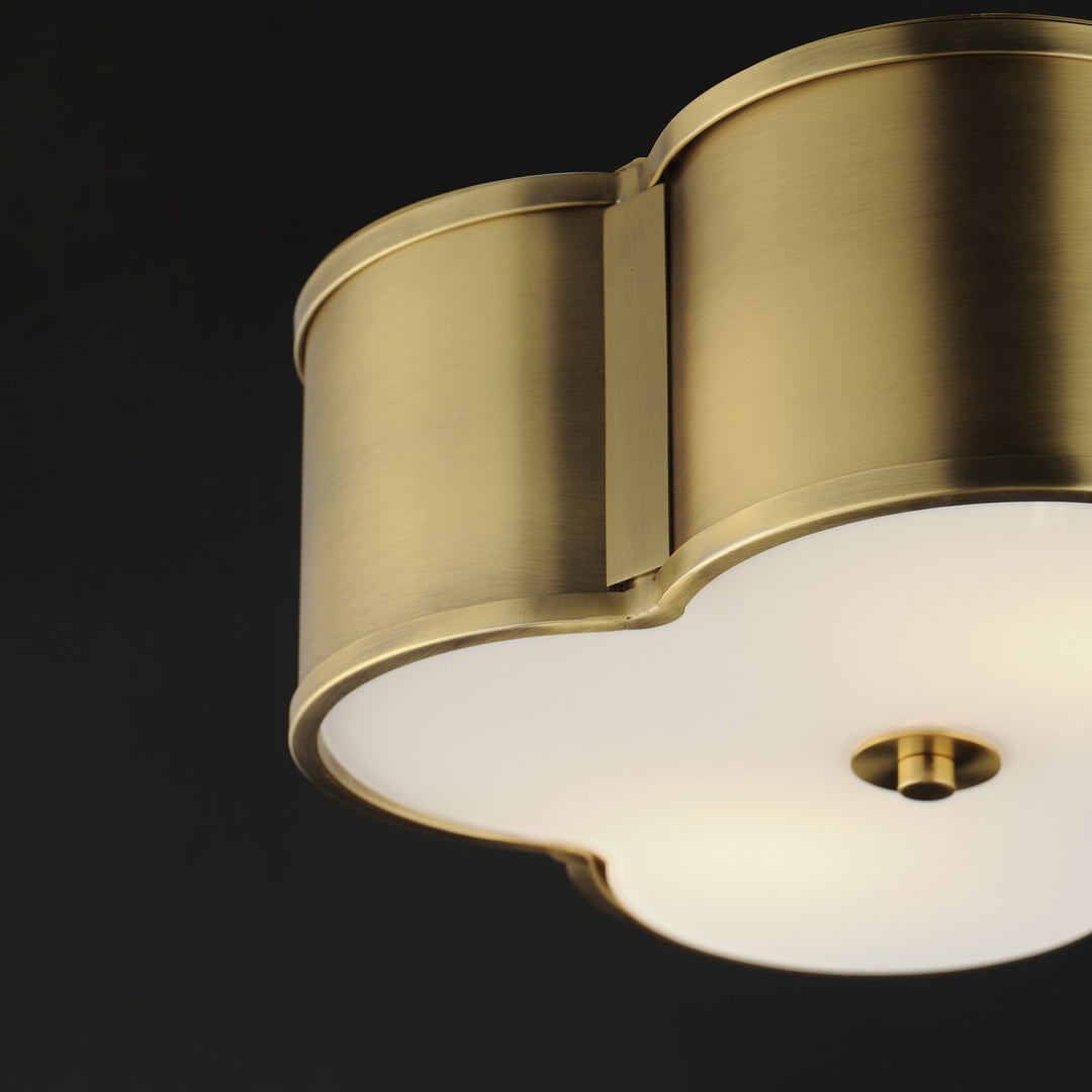 Clover 2-Light Flush Mount 162247 by Studio M Lighting – lifestyle