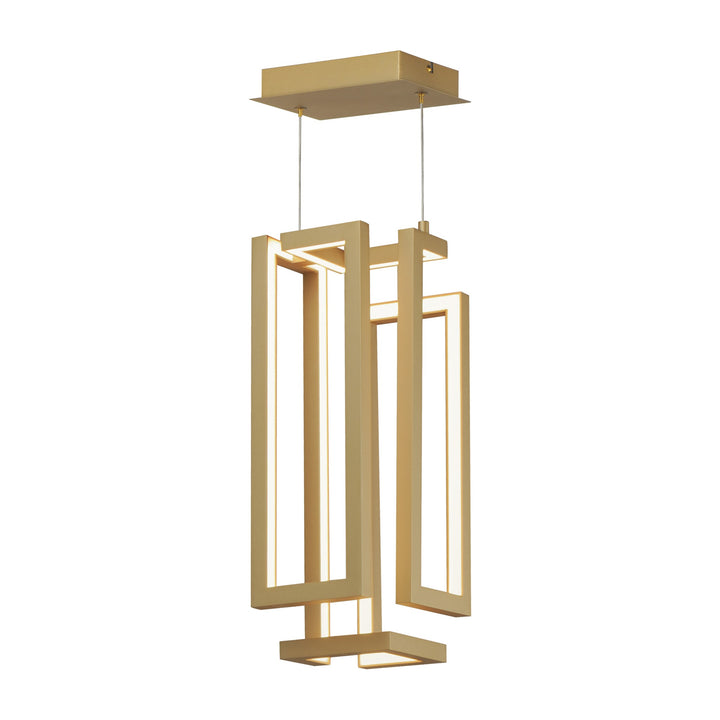Penrose 18 LED Pendant by Studio M Lighting in Gold