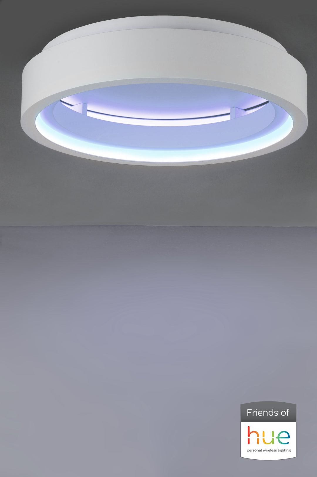 iCorona FoH i-Corona LED Flush Mount with Philips Hue by Studio M Lighting – lifestyle