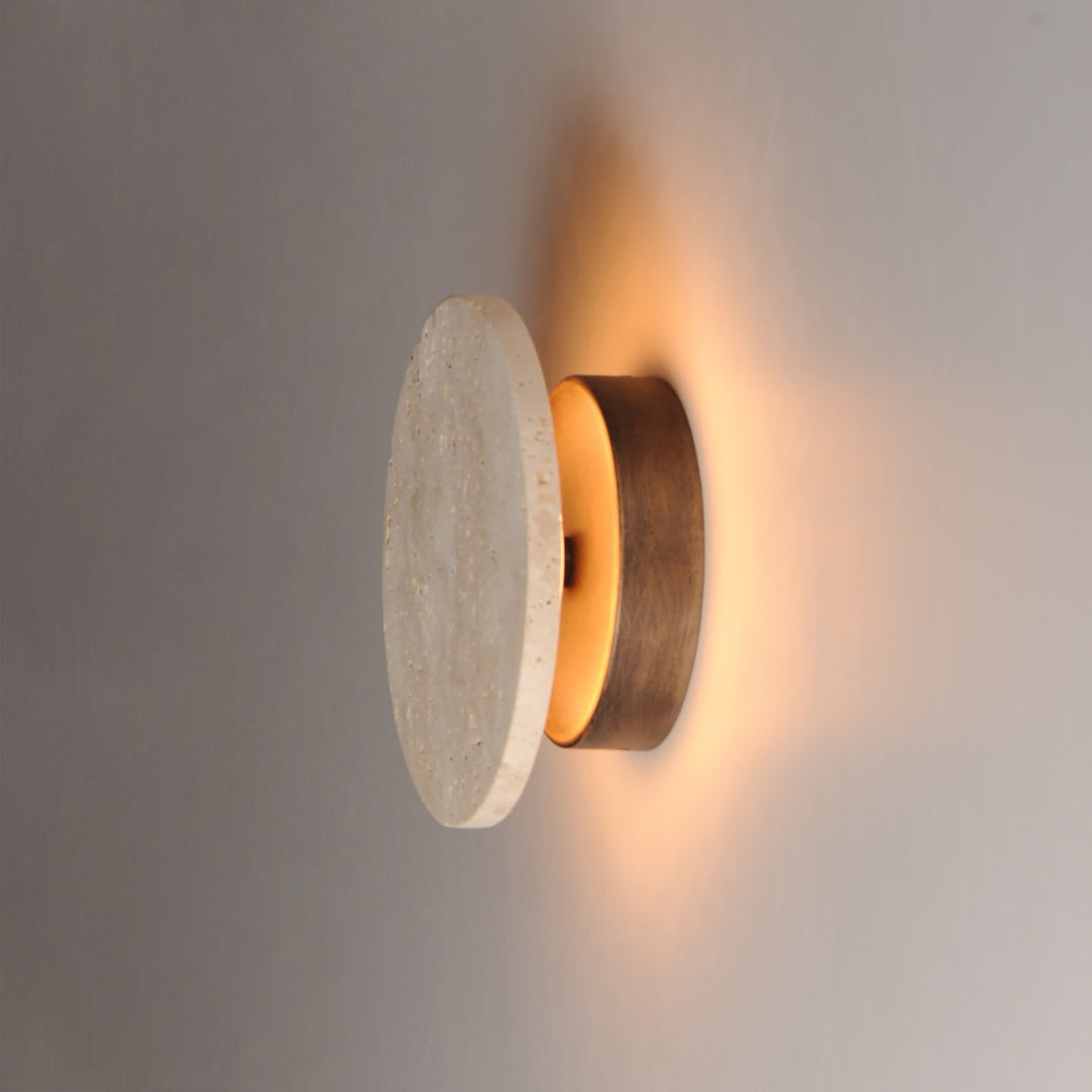 Discus 7 LED Outdoor Wall Sconce by Studio M Lighting – lifestyle