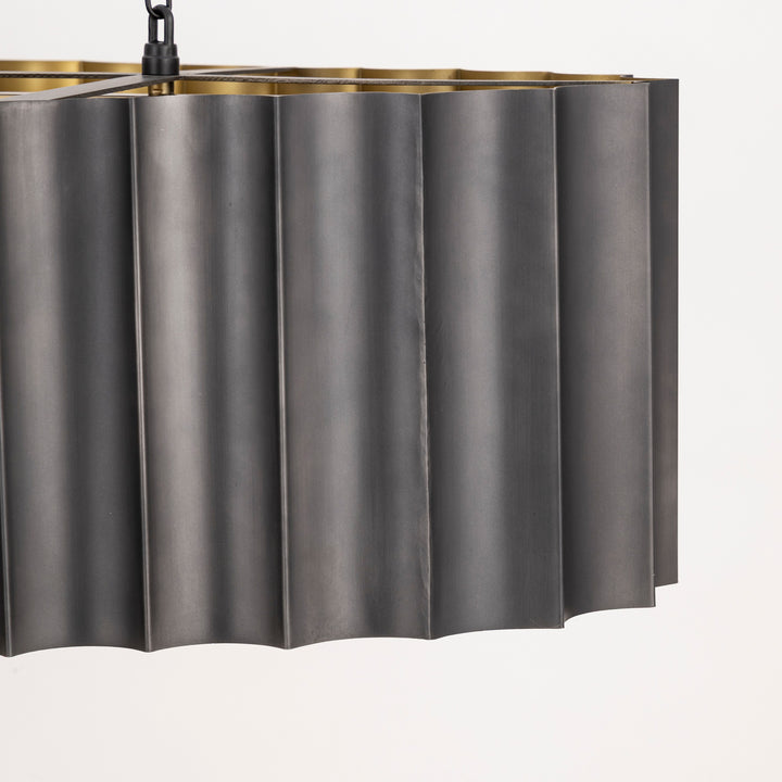 Allegra 5-Light Linear Pendant by Studio M Lighting – lifestyle