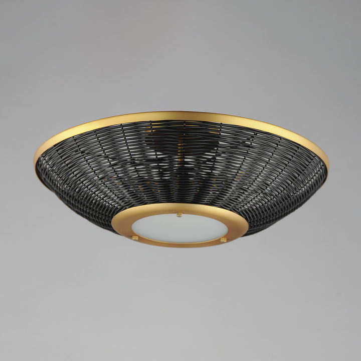 Rattan 20 Wall Sconce/Semi Flush Mount by Studio M Lighting – lifestyle