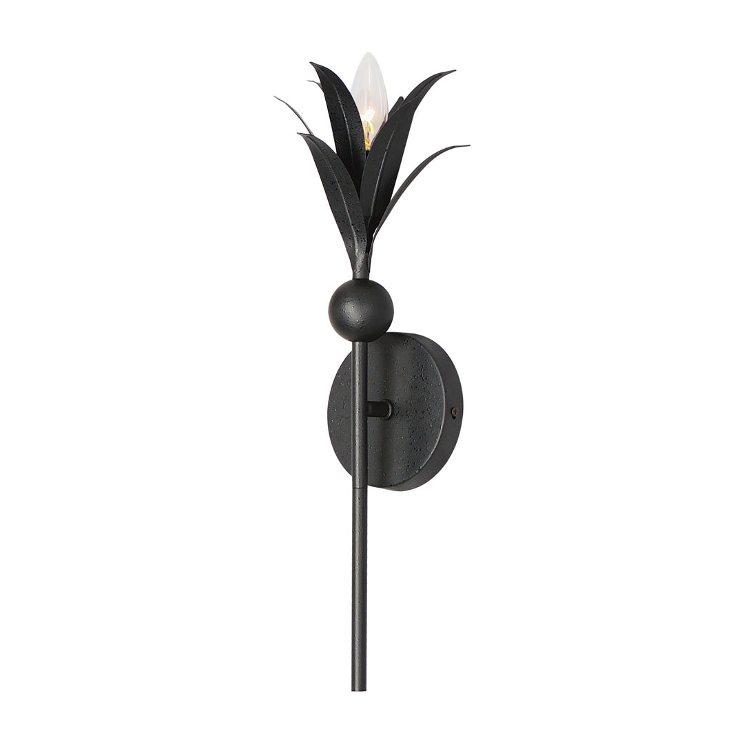 Paloma 1-Light Sconce 26881 by Studio M Lighting in Anthracite