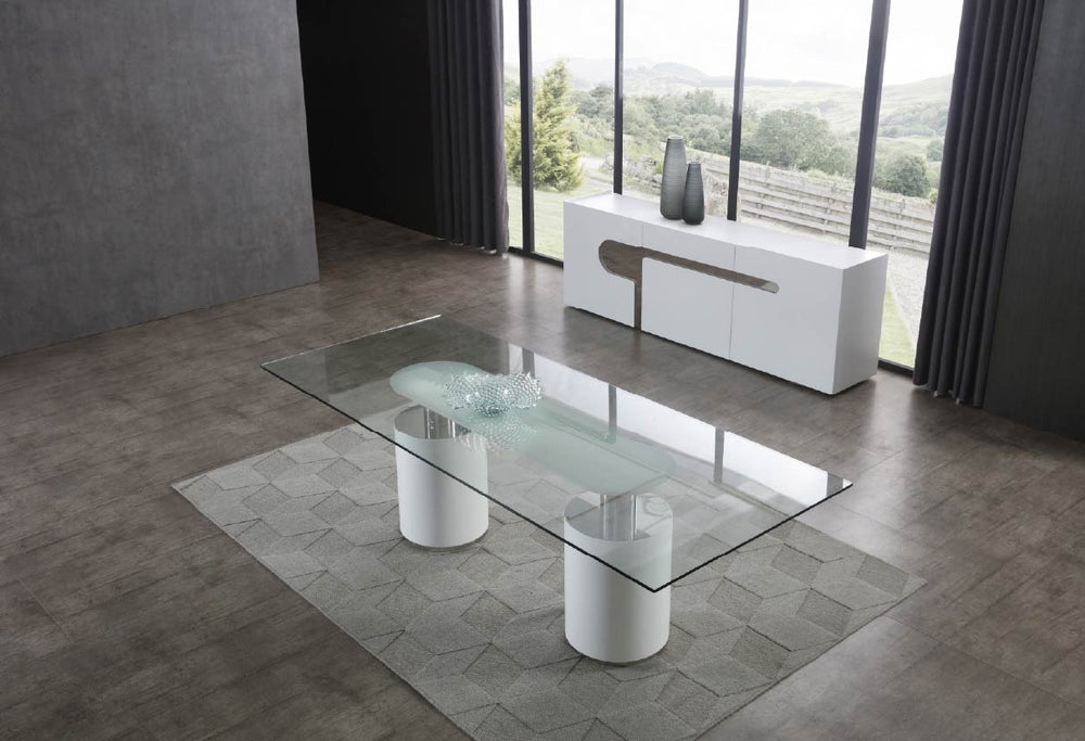 Mandarin Rectangular Dining Table by Whiteline Modern Living – lifestyle