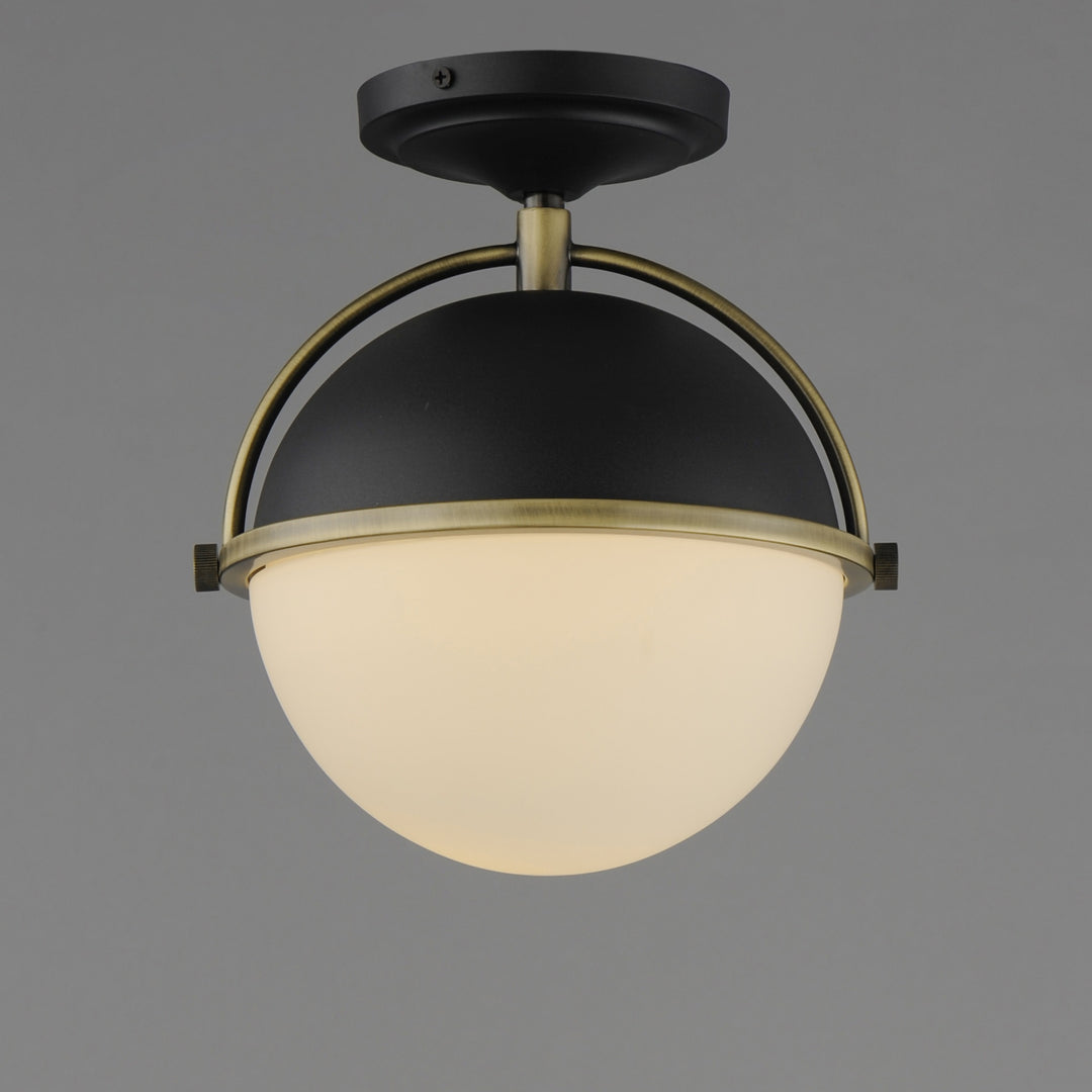 Duke 1-Light Semi Flush Mount by Studio M Lighting – lifestyle