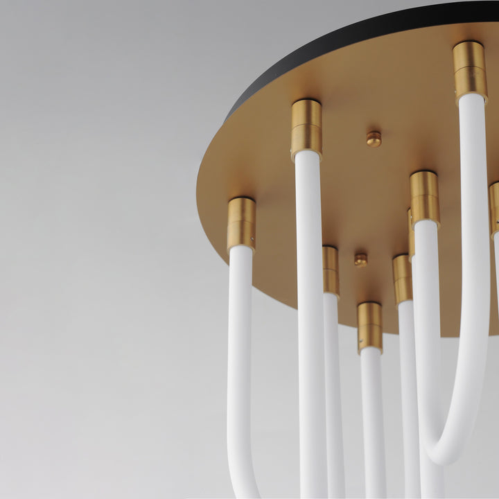 Soleil 7-Light LED RD Flush Mount by Studio M Lighting – lifestyle