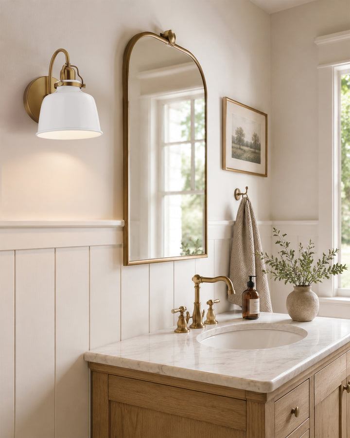 Hollis 1-Light Sconce by Studio M Lighting – lifestyle