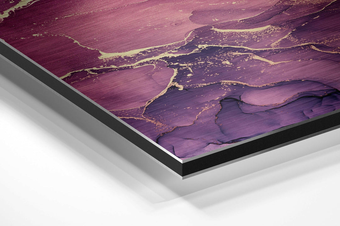 Marmoreal Brushed Aluminium Dibond Wall Art.