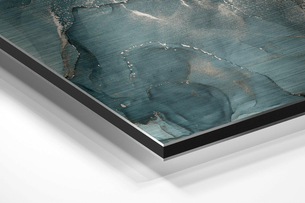 Marmoreal Brushed Aluminium Dibond Wall Art.