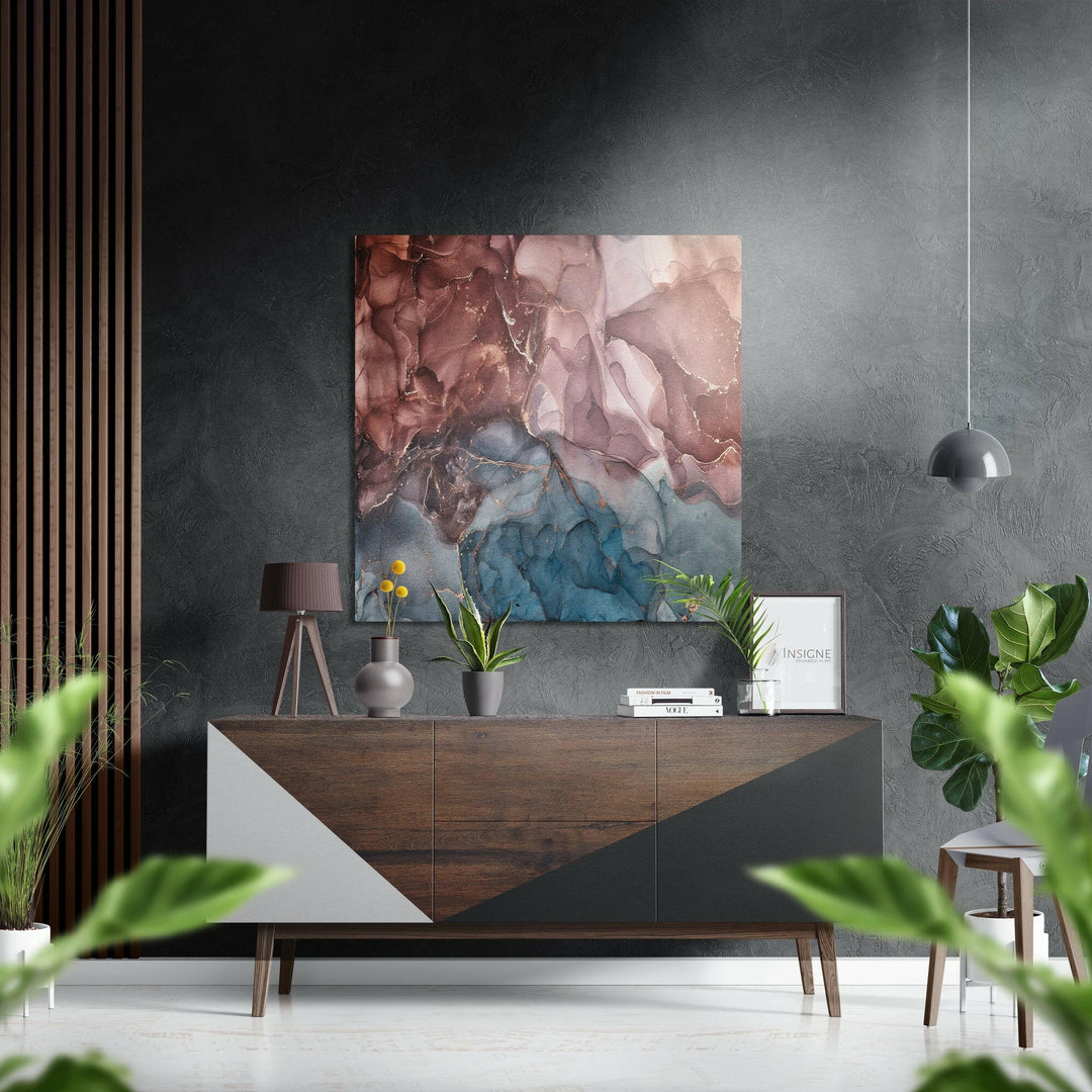 Marmoreal Brushed Aluminium Dibond Wall Art.