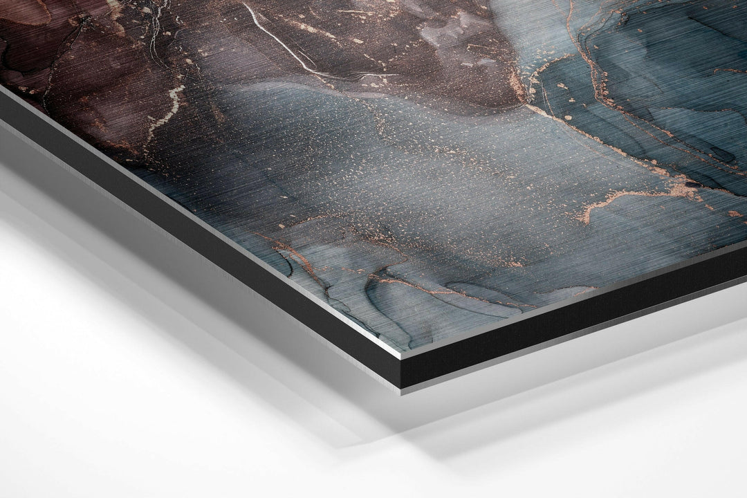 Marmoreal Brushed Aluminium Dibond Wall Art.
