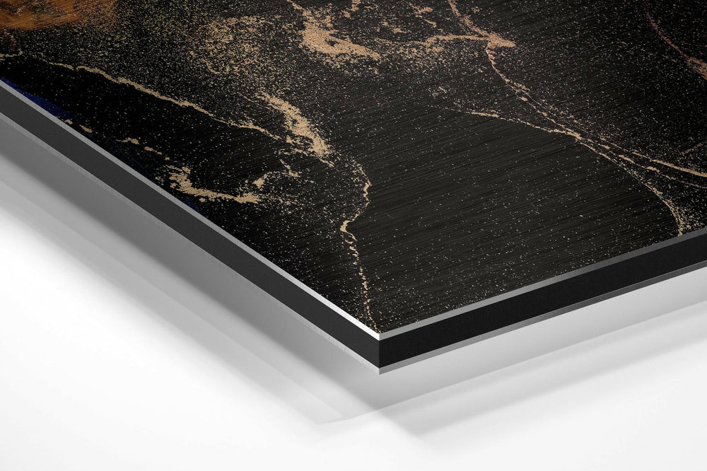 Marmoreal Brushed Aluminium Dibond Wall Art.