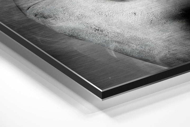 Dance with Smoke Brushed Aluminium Dibond Wall Art.