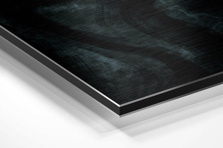 Scary Panda Brushed Aluminium Dibond Wall Art.