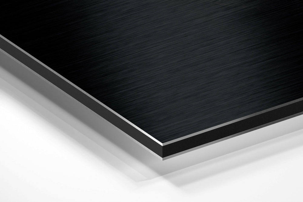 Eyelashes Brushed Aluminium Dibond Wall Art.