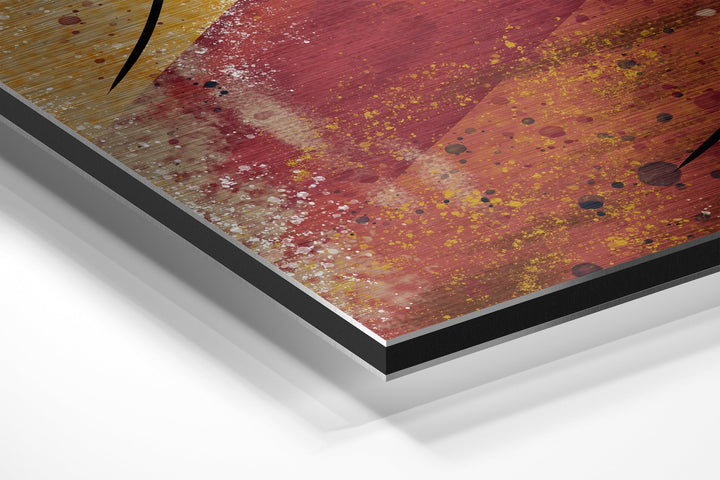 Dance Brushed Aluminium Dibond Wall Art.