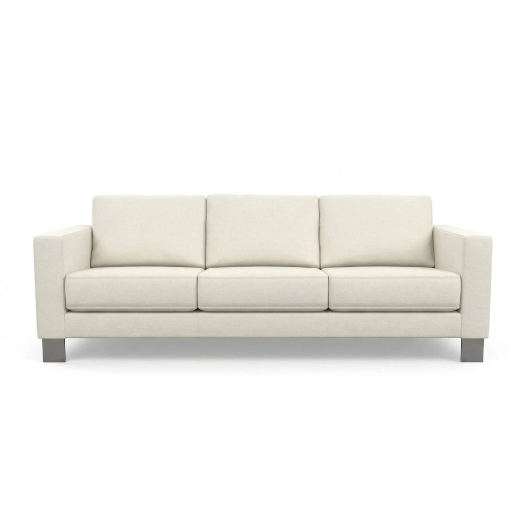 Alessandro Sofa by American Leather — gray upholstery product view