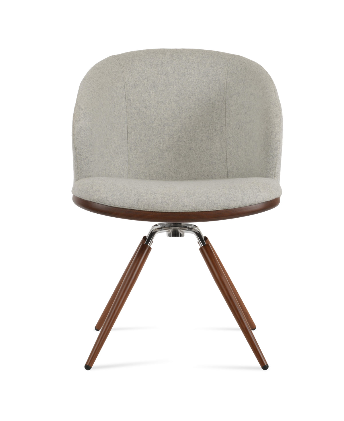 Athena Carrot Swivel Dining Armchair Soho Concept