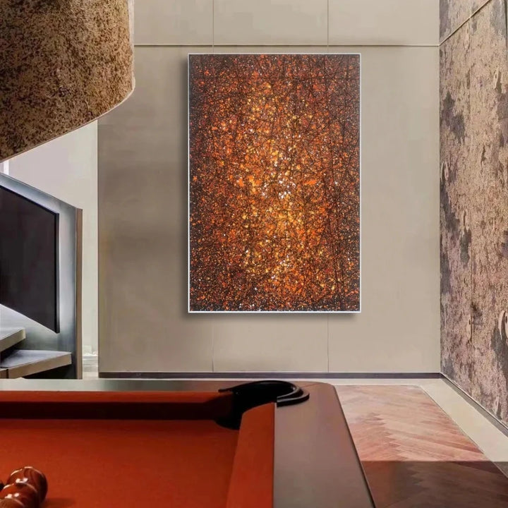 Abstract Stormscape | Crimson Vortex by Interior Moderna - view 8