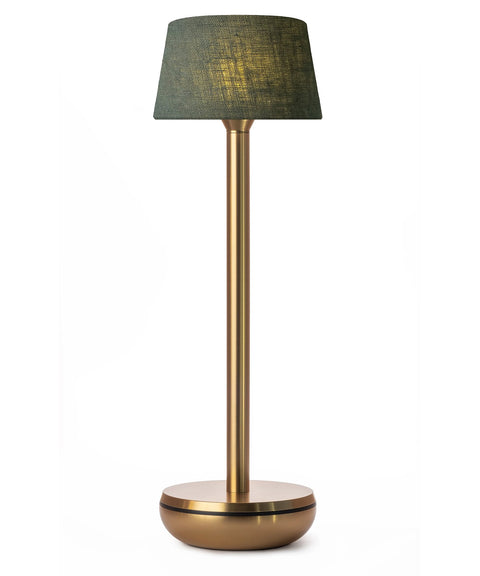 Humble Air Table Light - Gold Emerald Linen product image